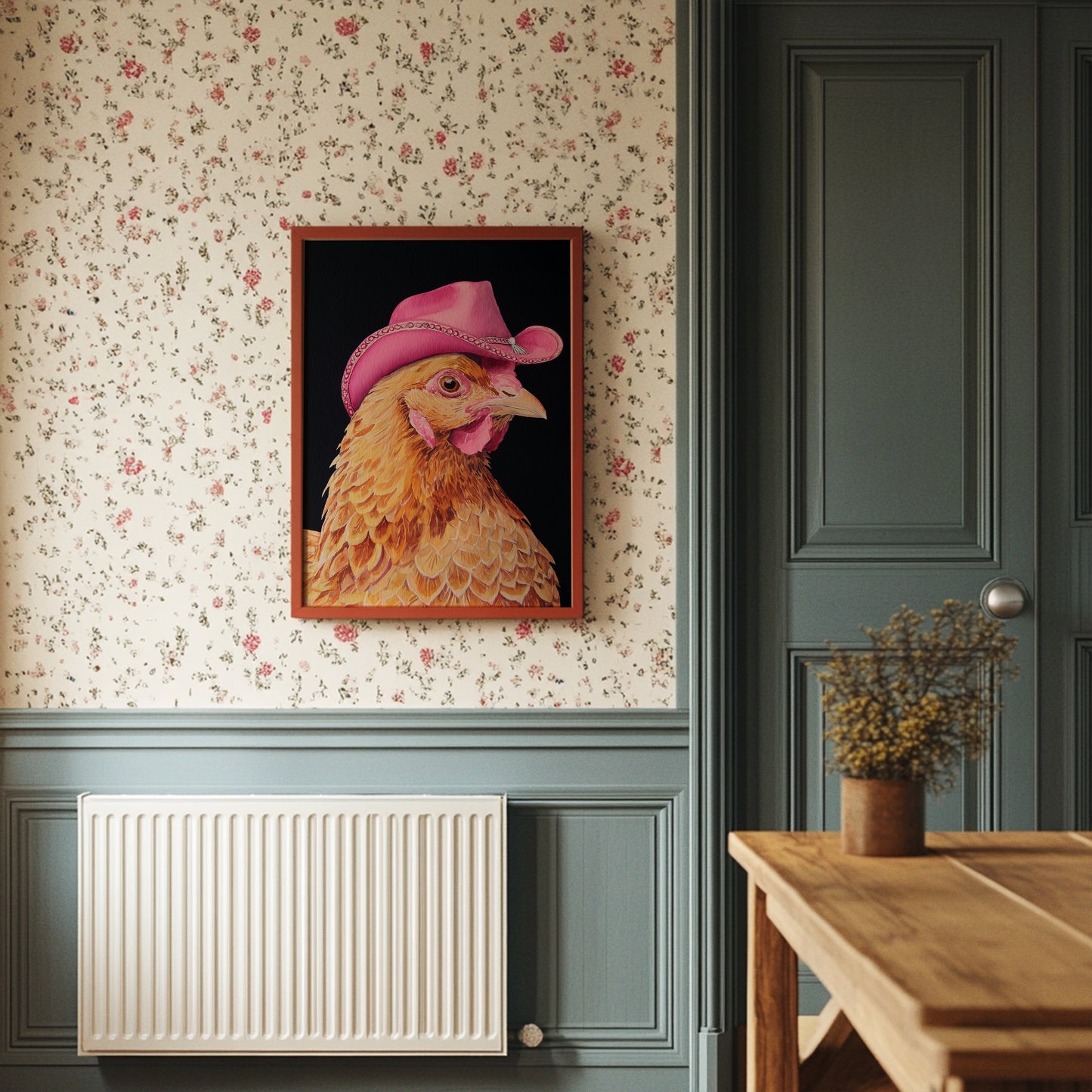 Pink Hat On The Prairie