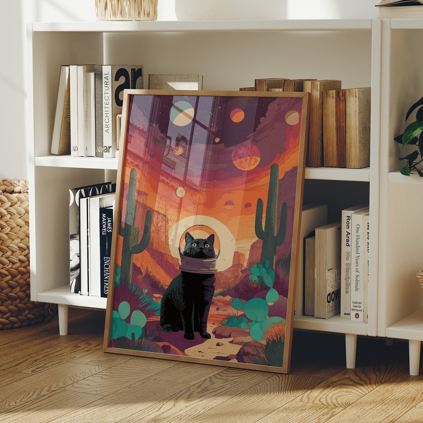 Cosmic Sentinel Of The Painted Desert