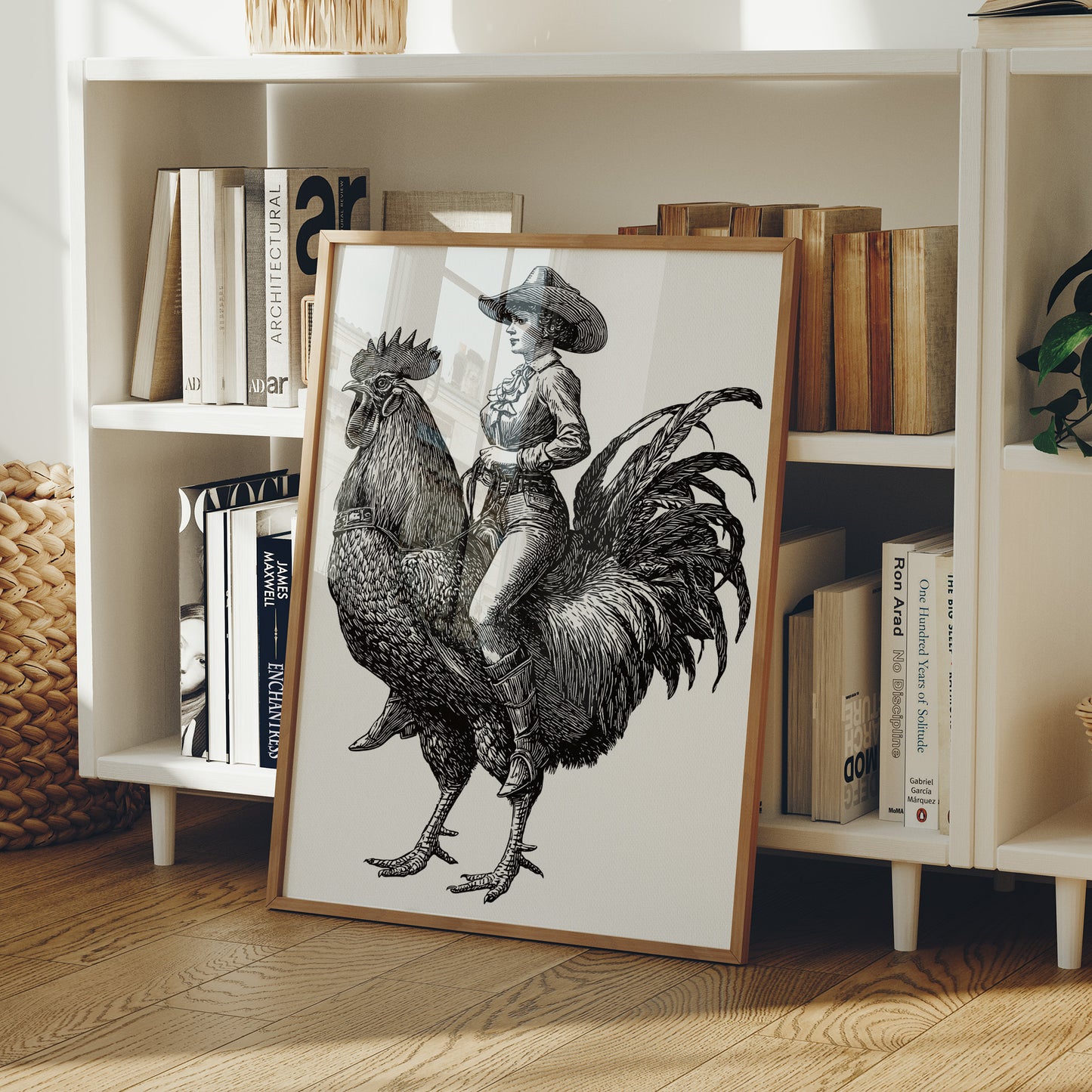 Rooster Ride At High Noon