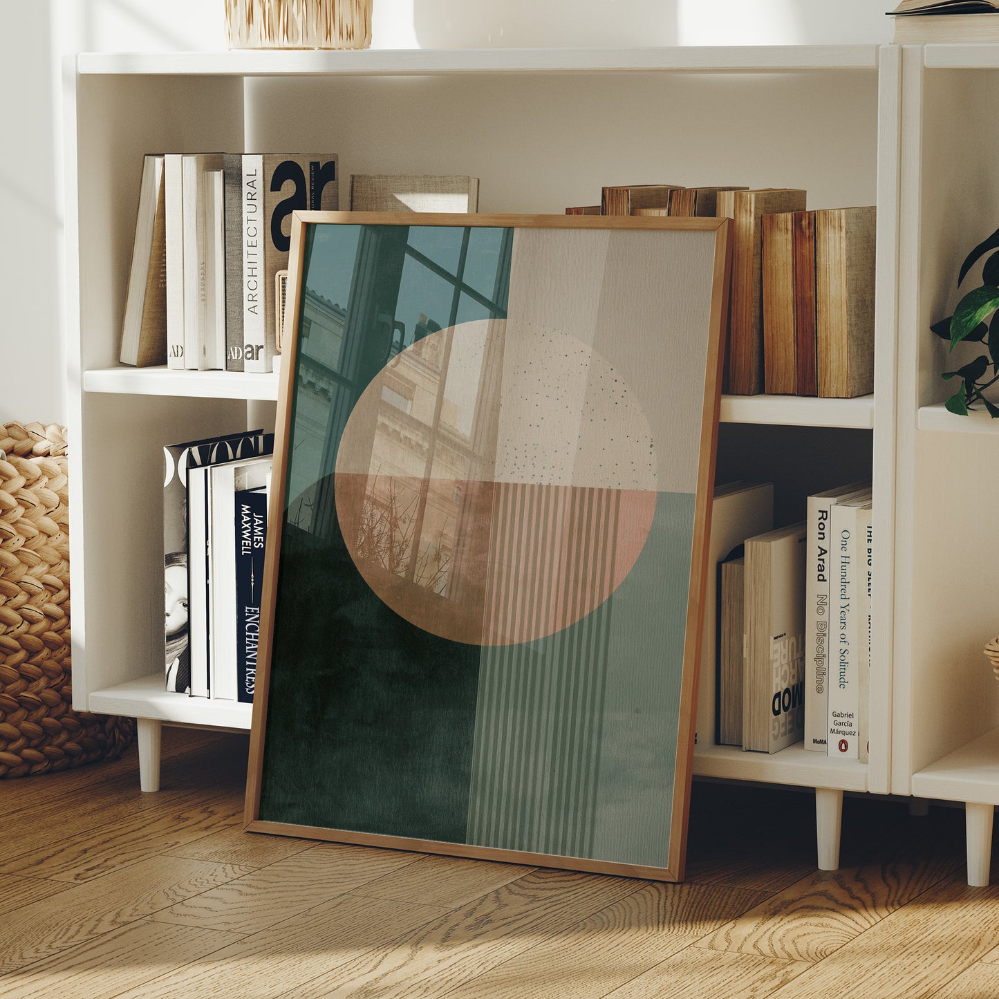 Desert Geometry In Sage And Clay