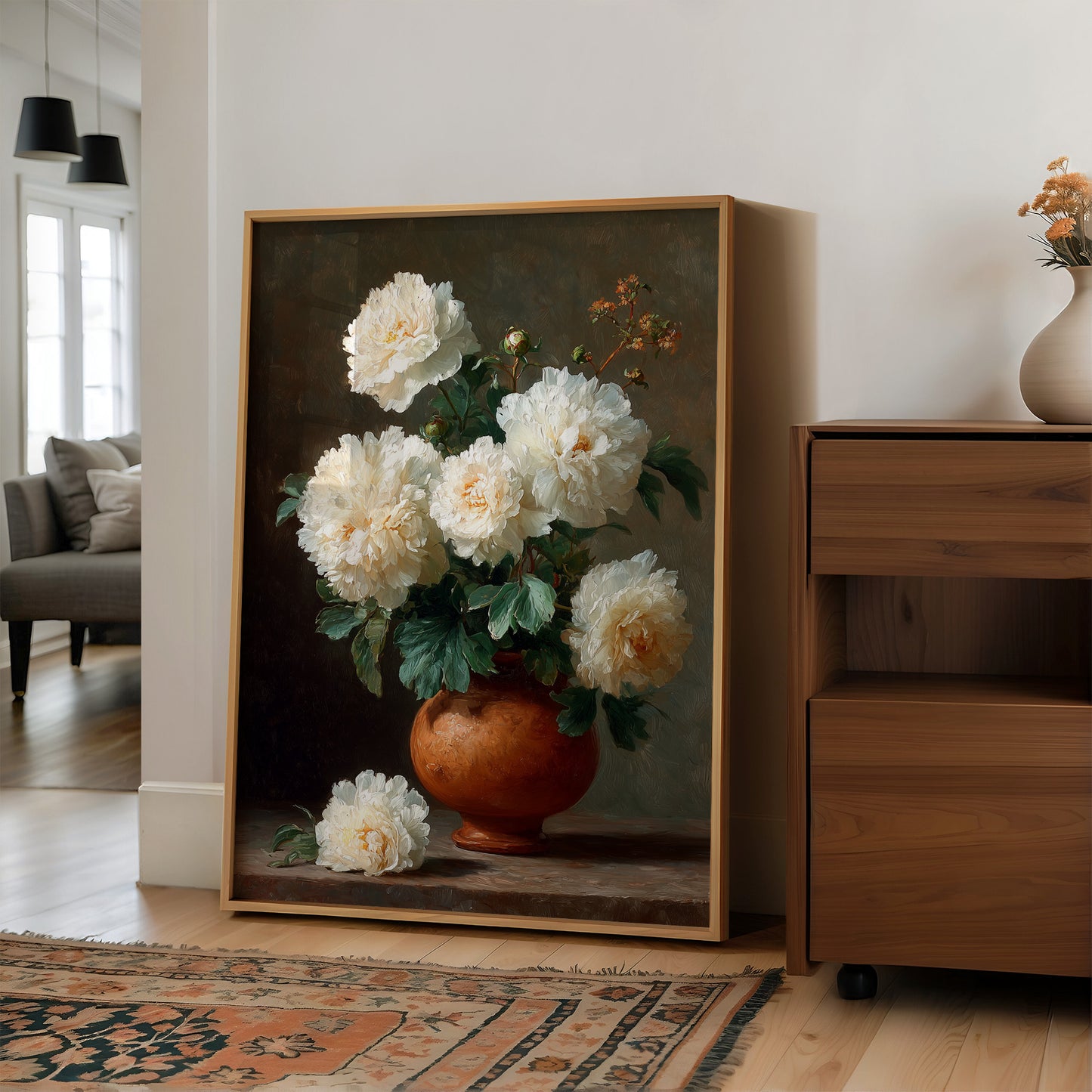 Where the Peonies Fell Still