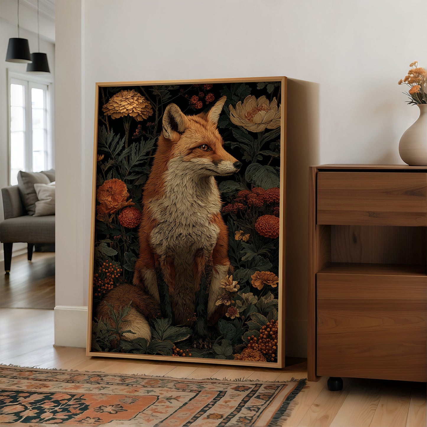 The Fox Who Knew the Garden Well