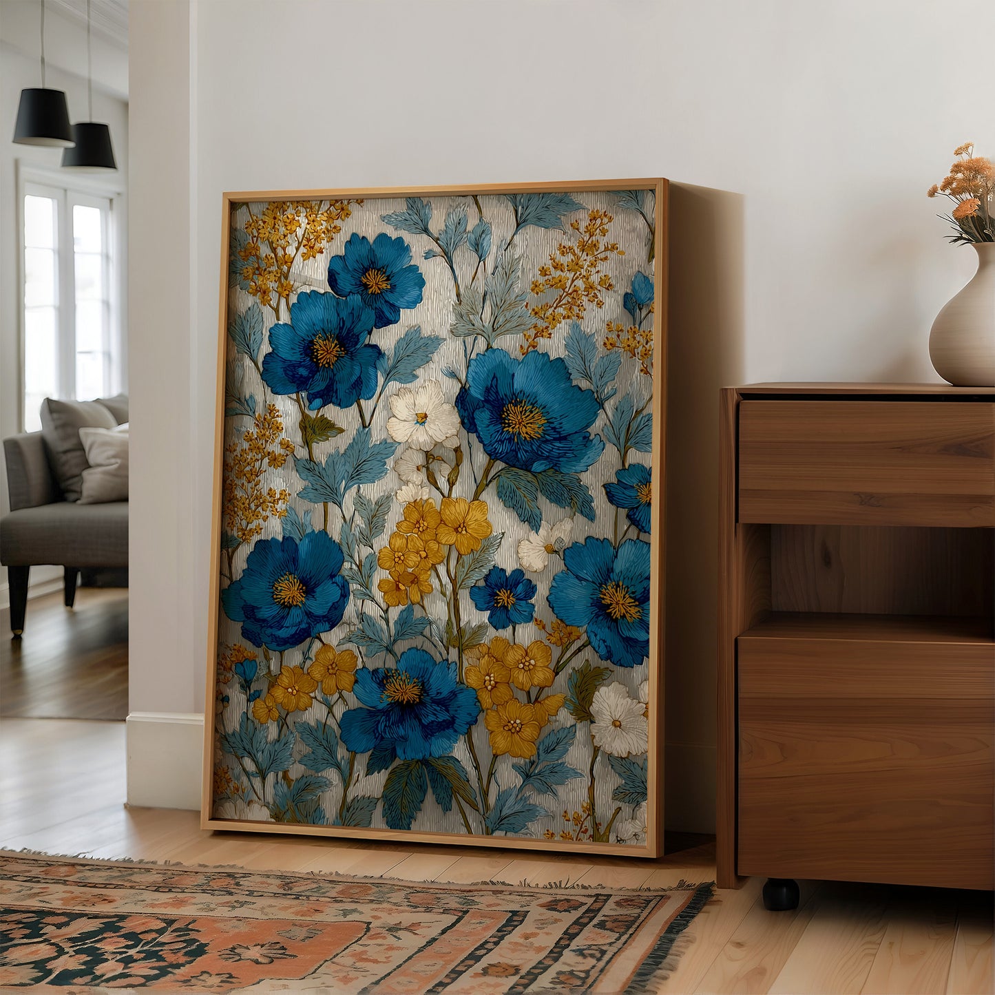 Blue Holds Its Ground Among the Gold