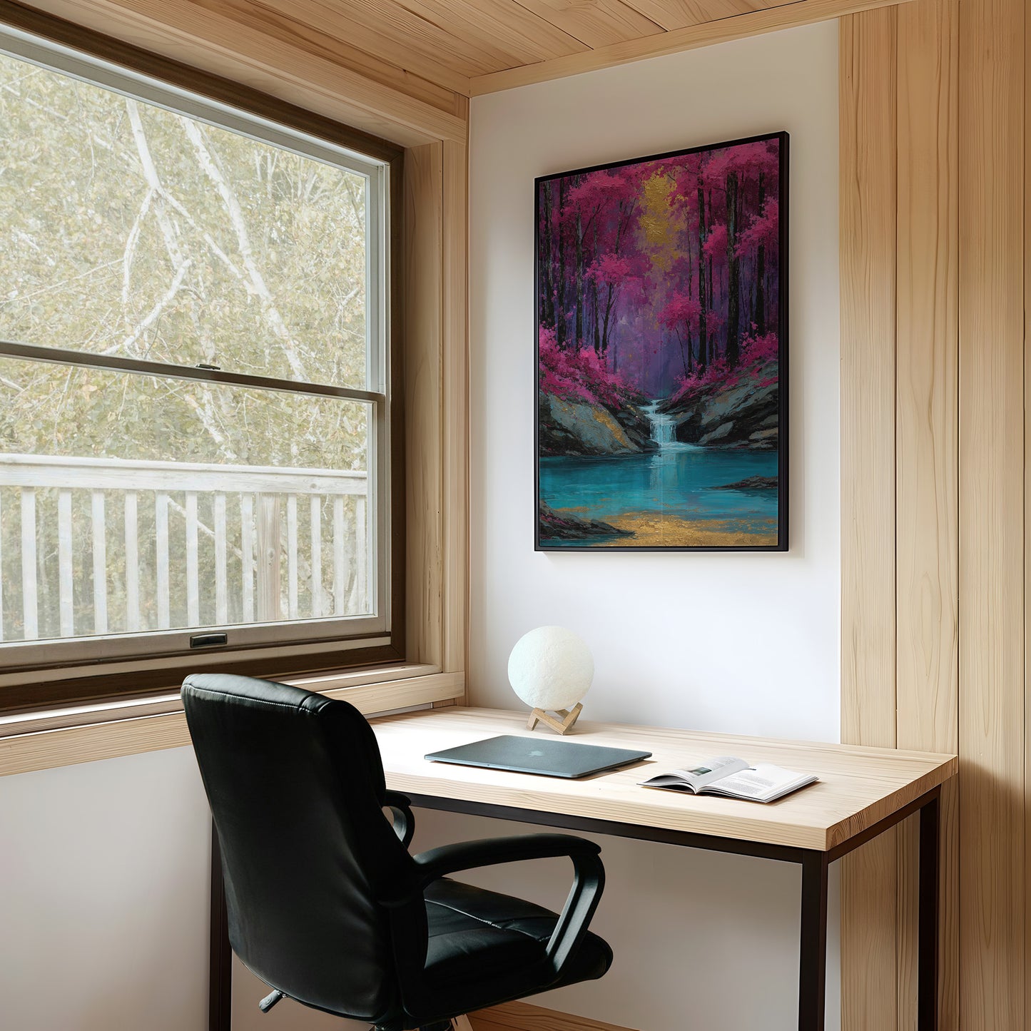Where the Magenta Woods Go Quiet