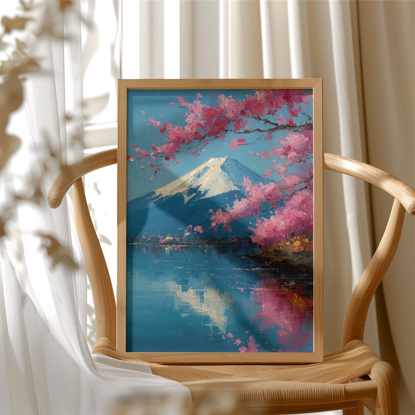 Fuji Holds Still for the Blossoms