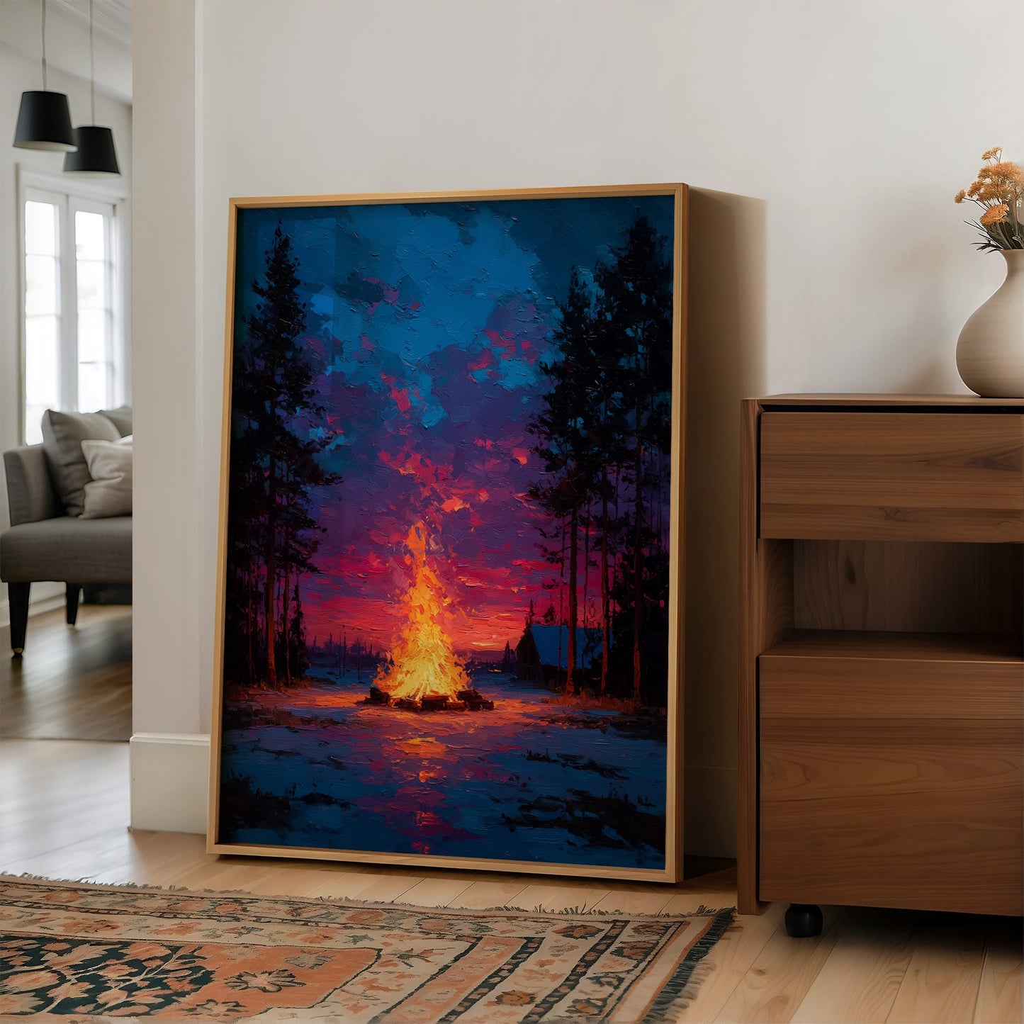 The Fire That Held the Cold Back
