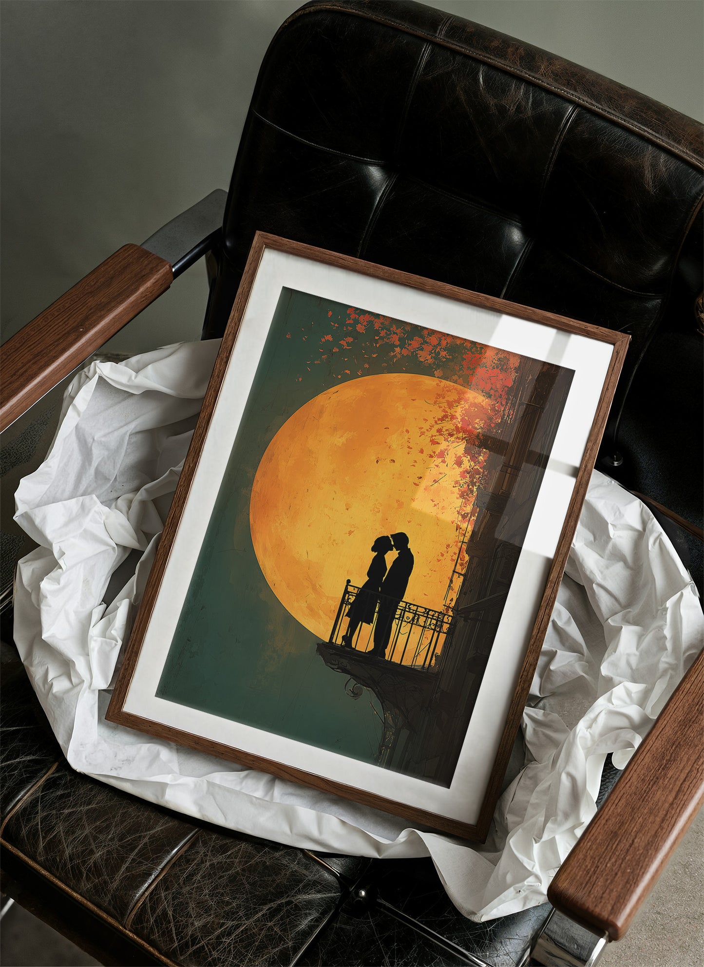 The Moon Made Room for Them