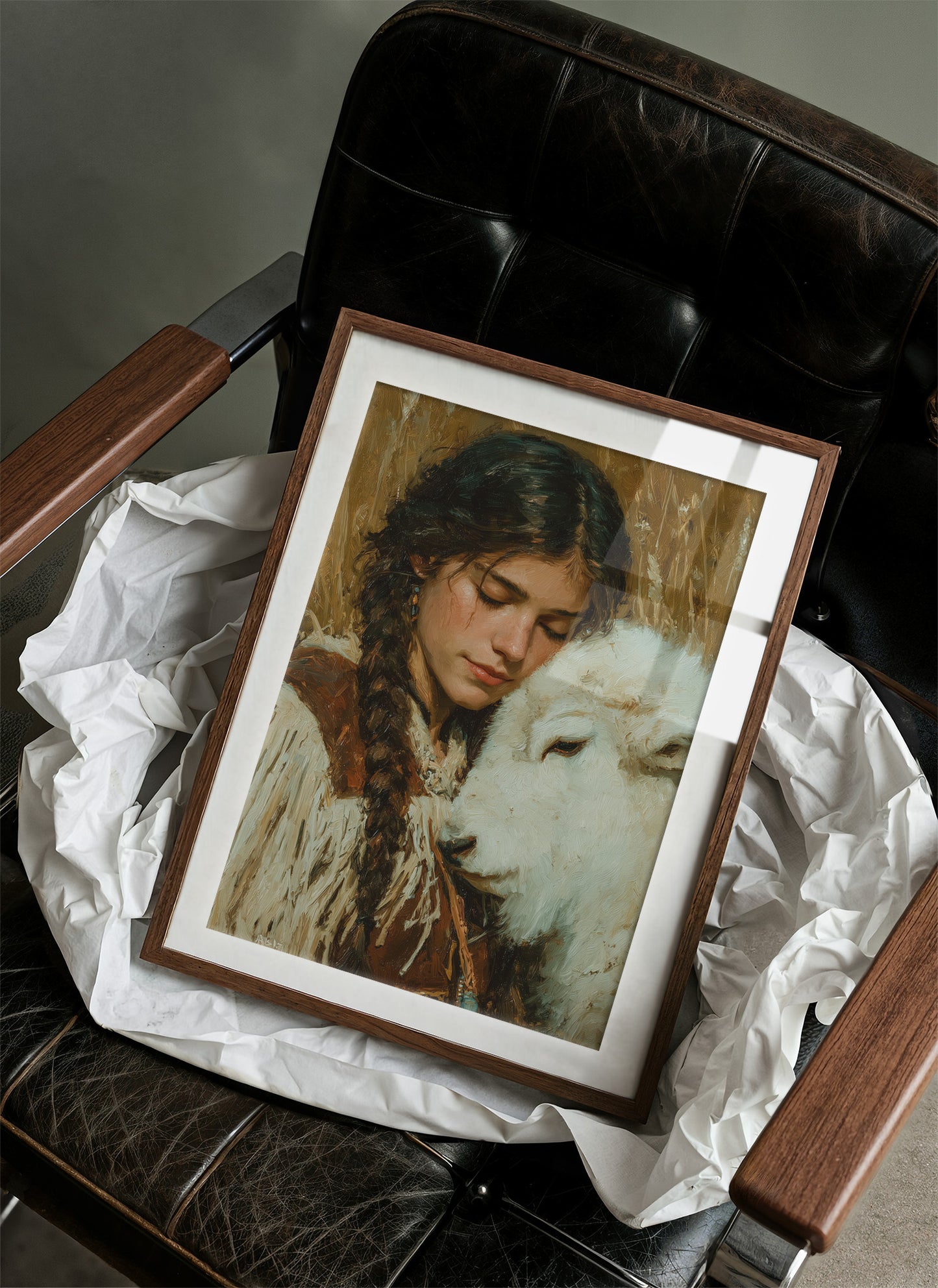 She Leaned Into the Gentle