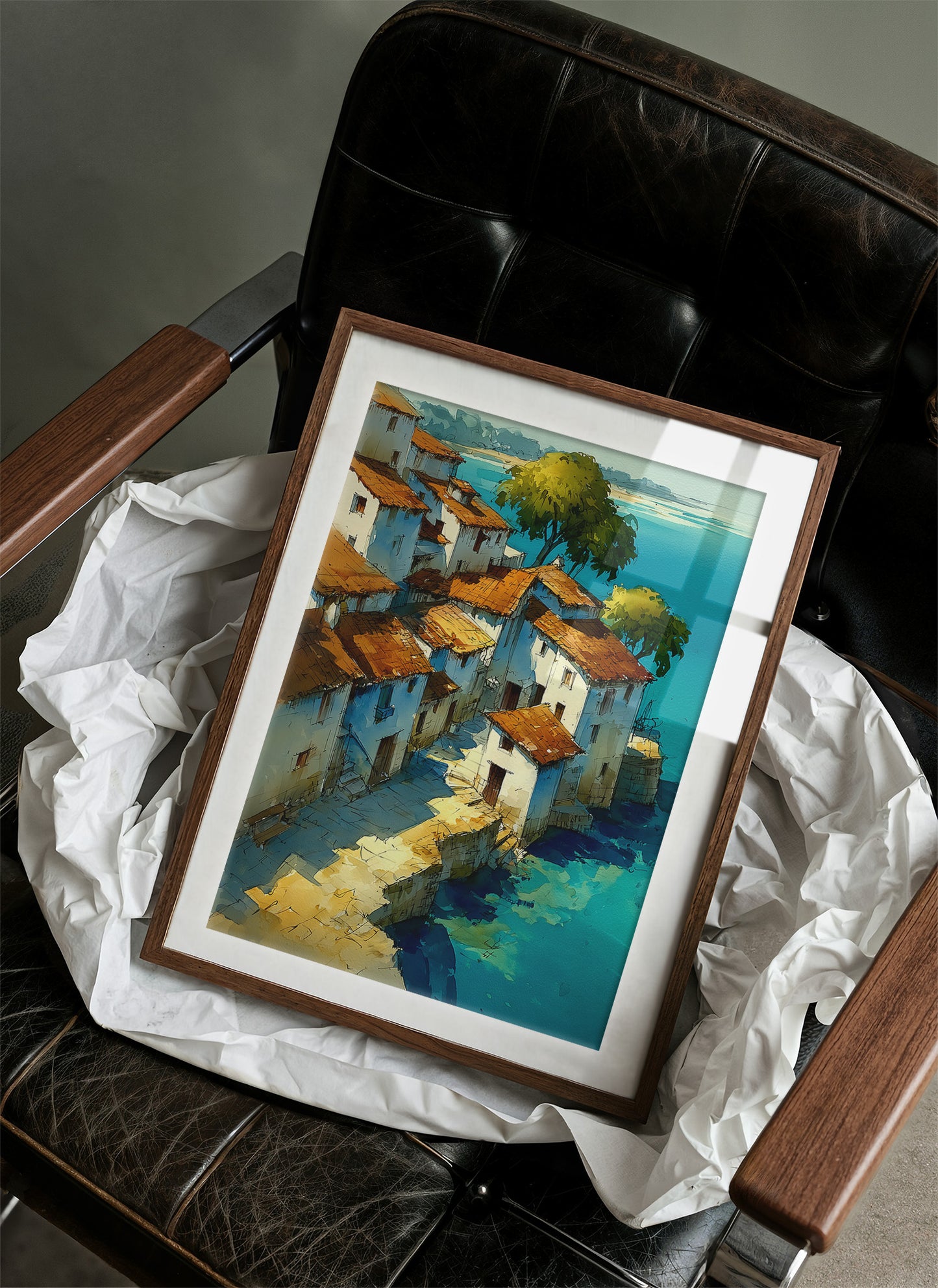 The Village Leans Toward the Sea