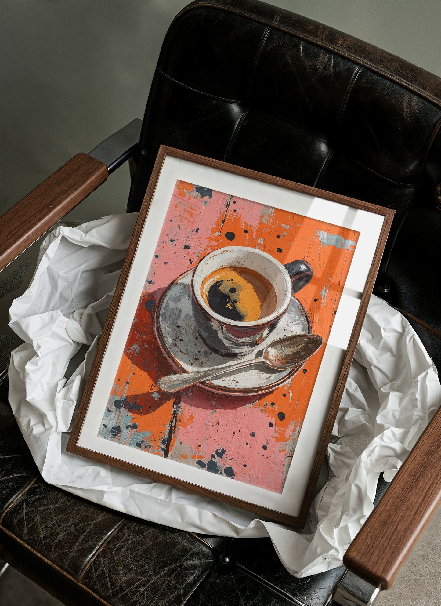 Coffee Cup Splatter