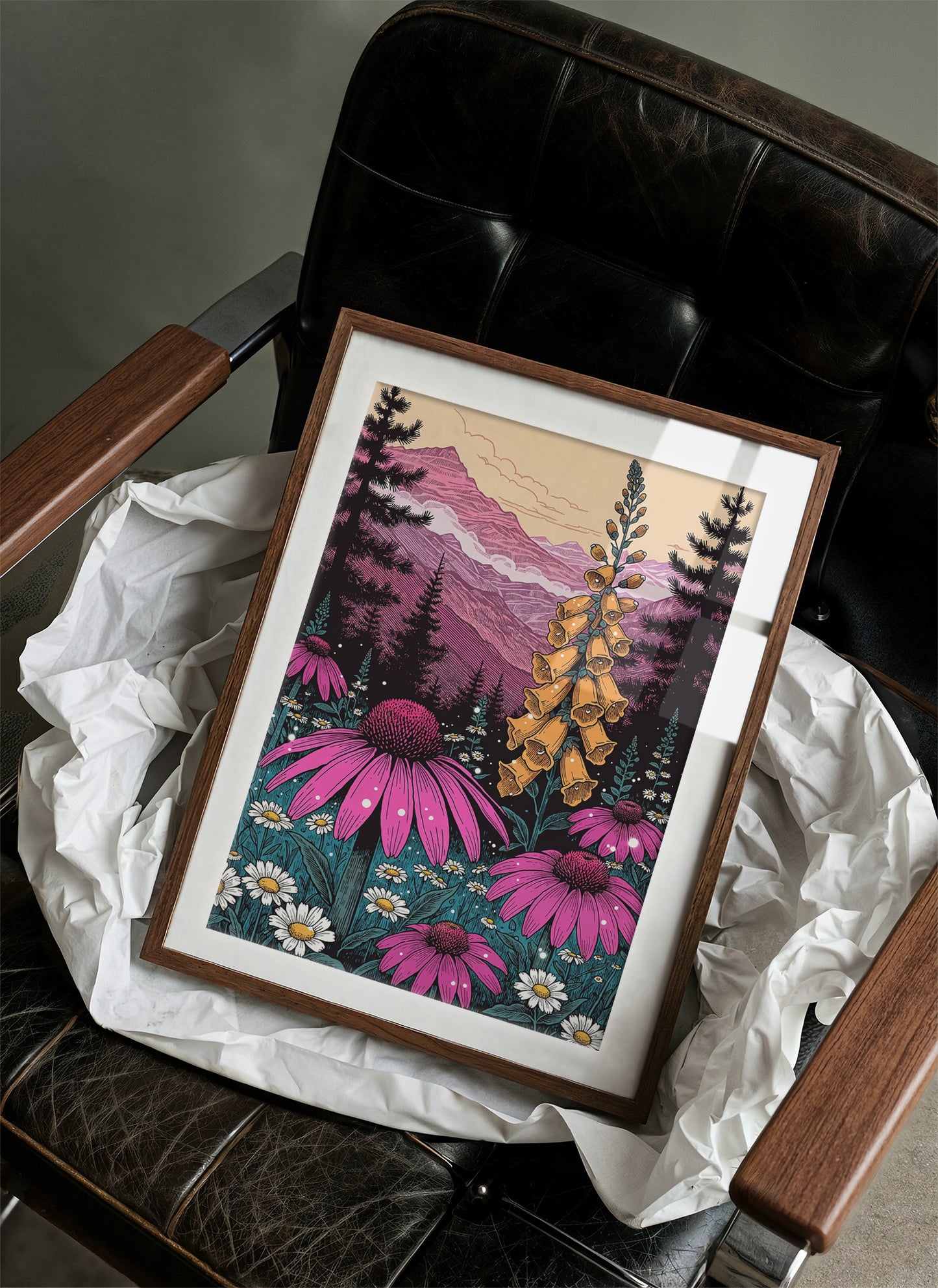 Foxglove Spire in Rose Light