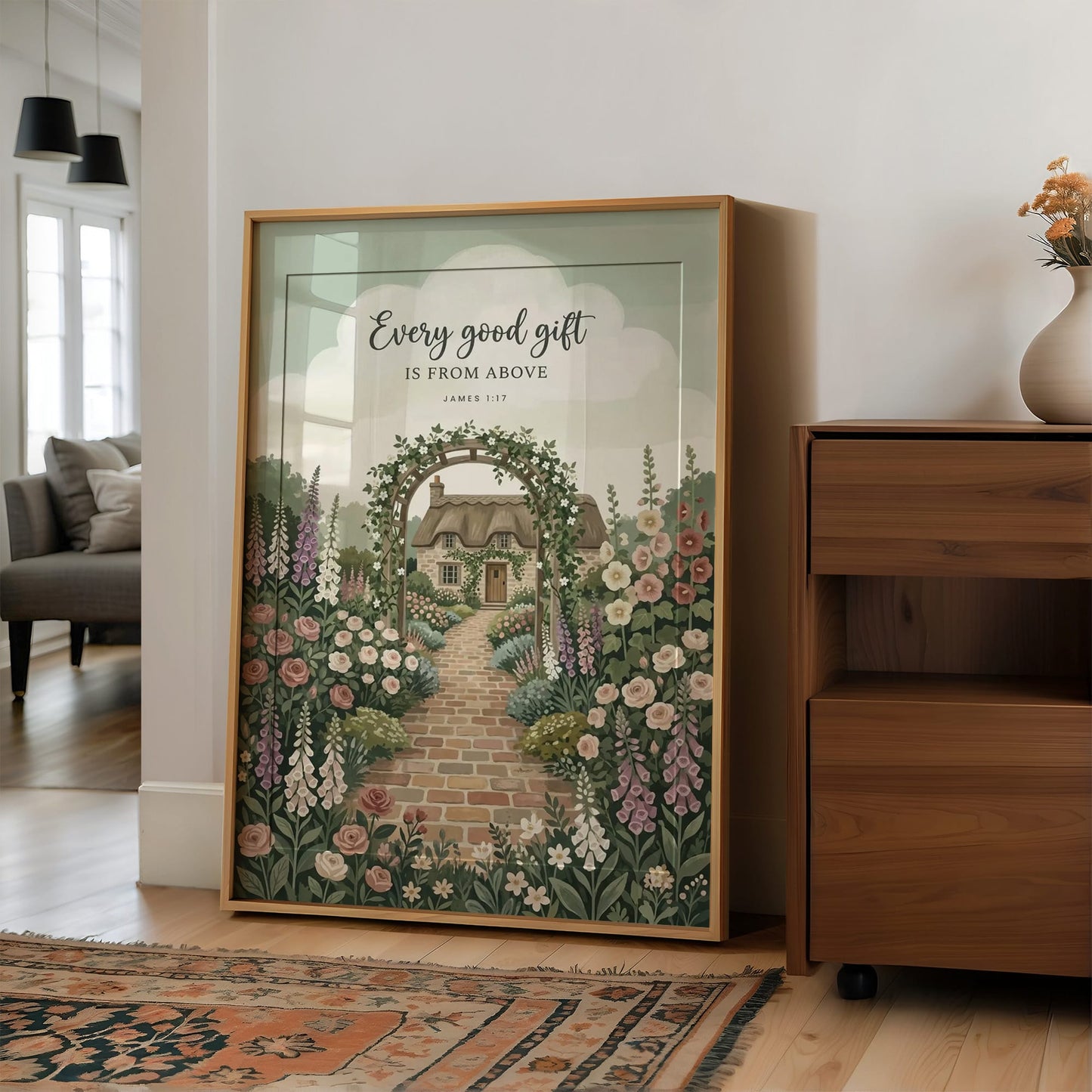 Every Good Gift: Rose Garden Cottage Path
