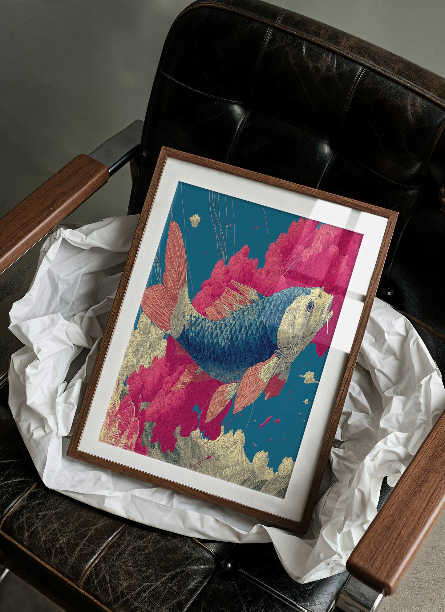 Koi Through the Coral Clouds
