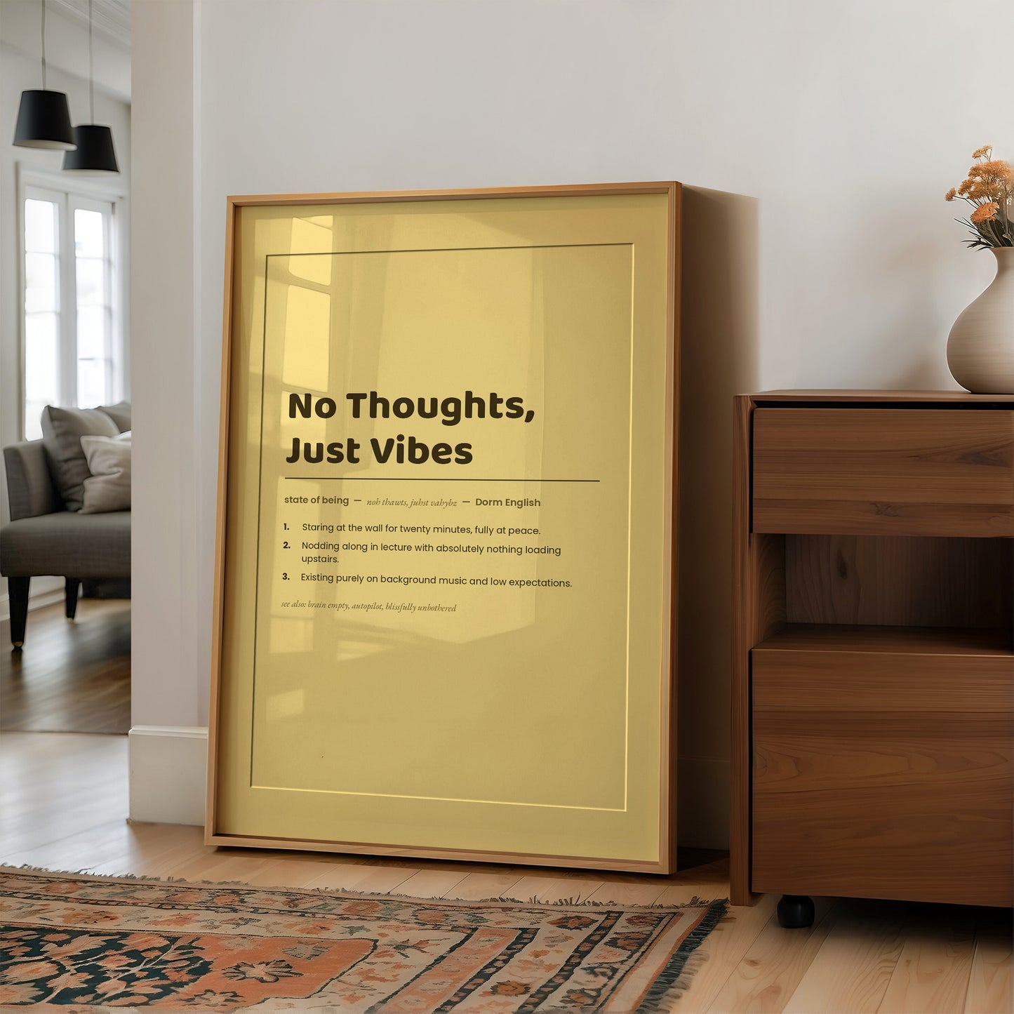 No Thoughts Just Vibes