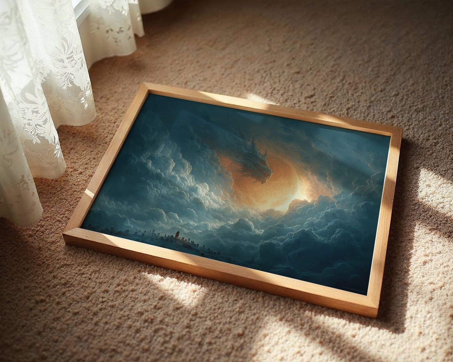 Dragon in the Storm Clouds