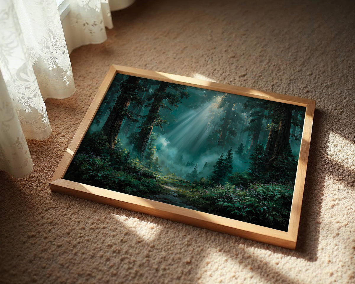 Sunbeam Searches for the Forest Floor