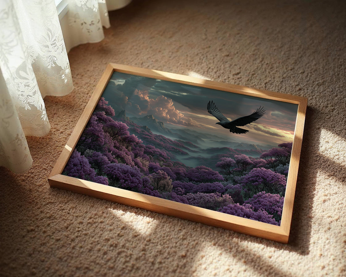 The Eagle Prefers the Purple Route