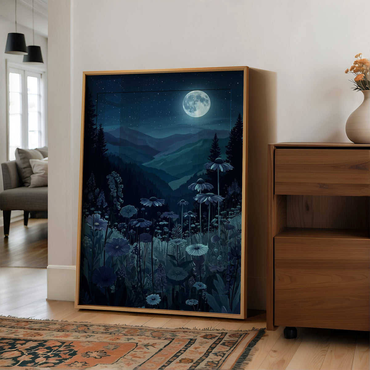 Moonlit Meadow: The Night Shift Blooms