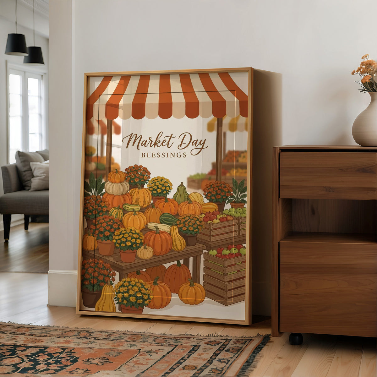 Market Day Blessings: Pumpkins Sold Separately