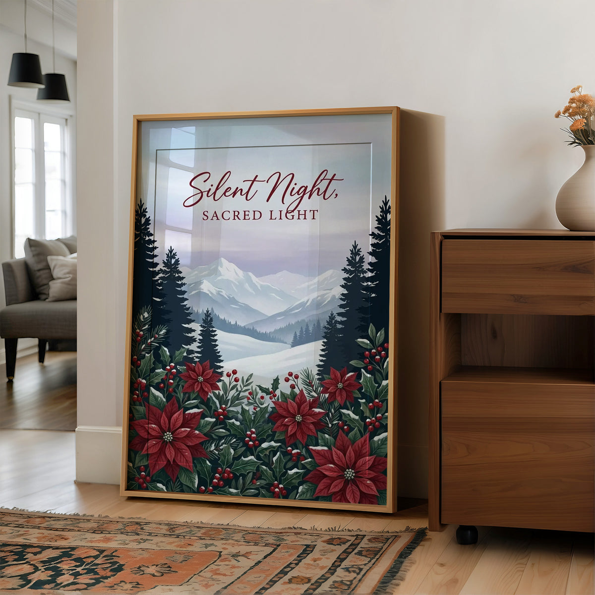 Silent Night, Sacred Light: Poinsettias Kept It Down