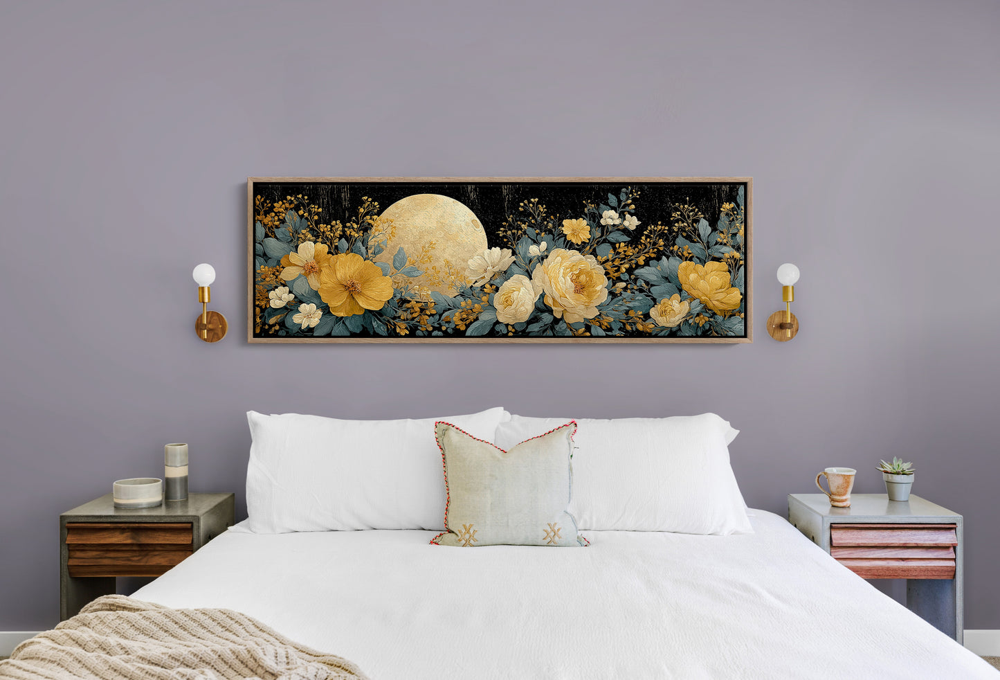 Moonlit Garden in Gold