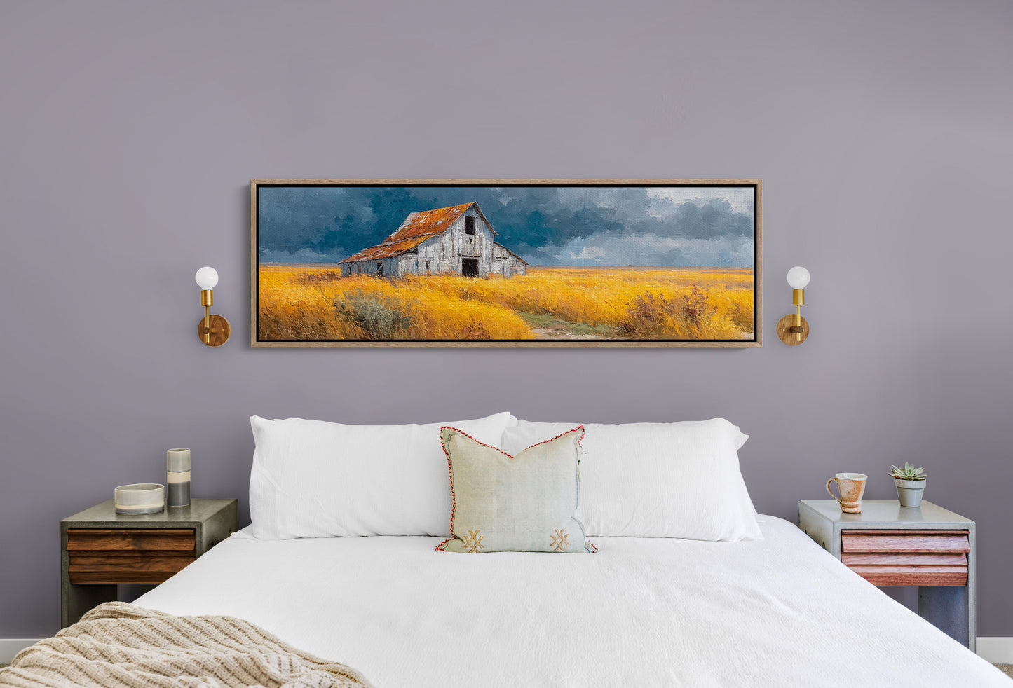 Storm Over Golden Fields