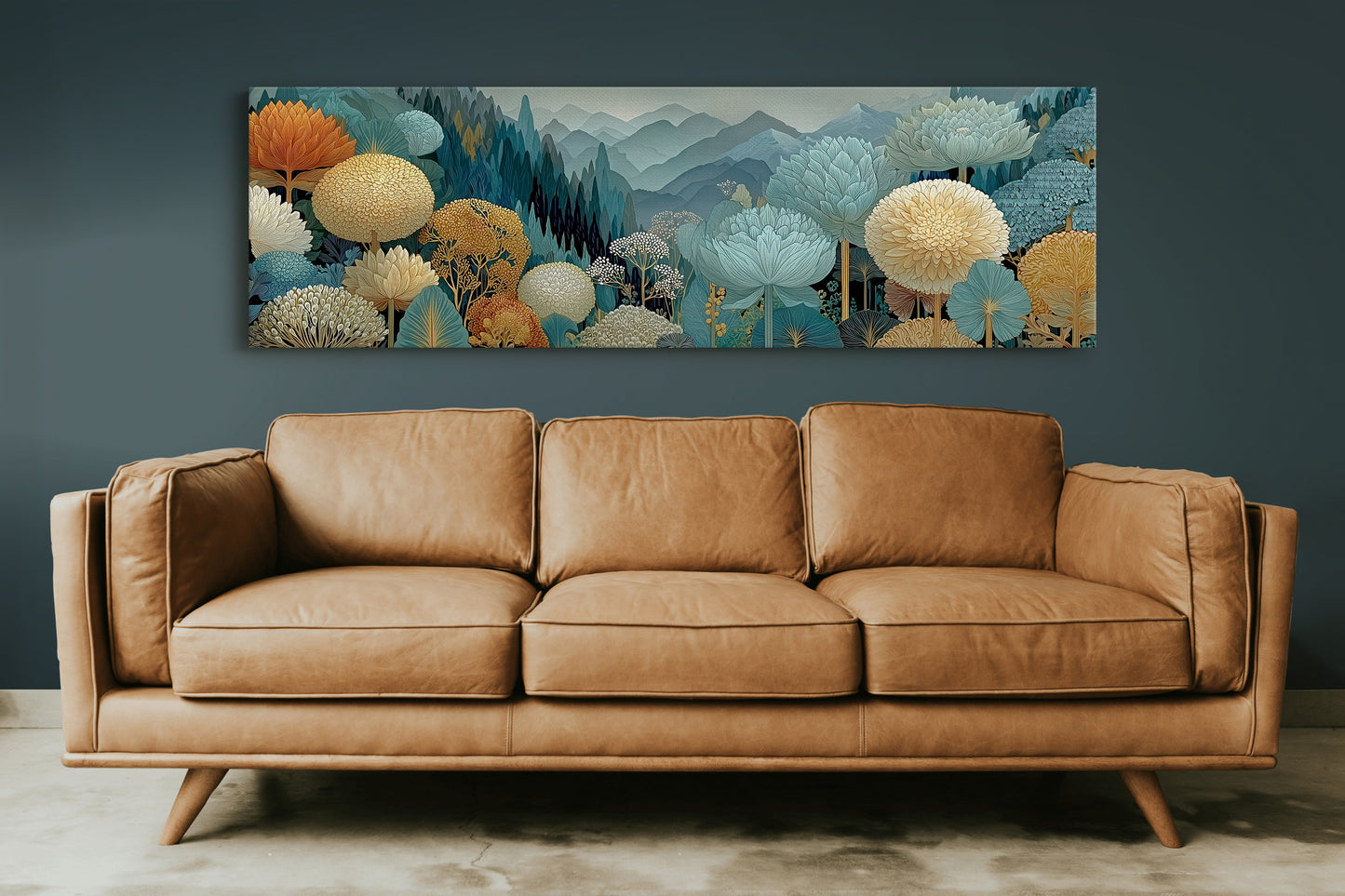 Botanical Reverie In Mountain Mist