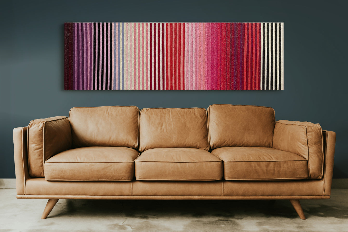 Vibrant Stripes In Modern Color Rhythm