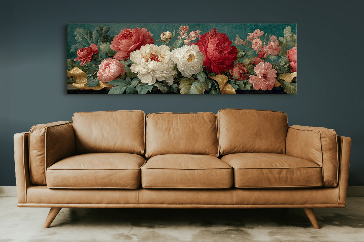 Elegant Peony Floral Still Life