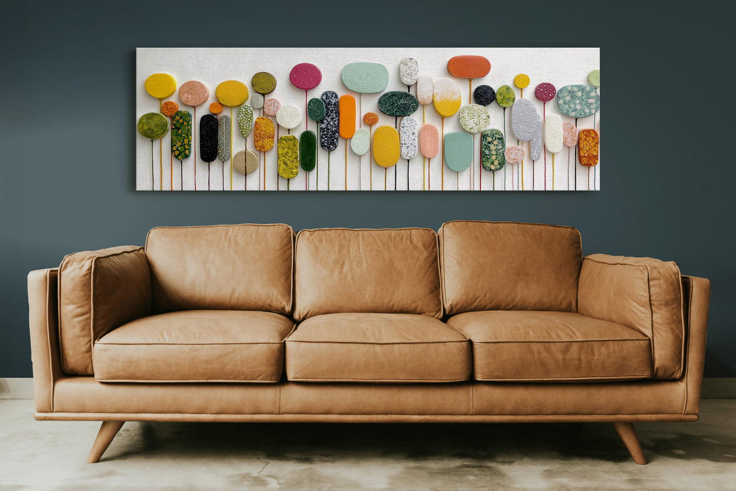 Colorful Modern Abstract Garden