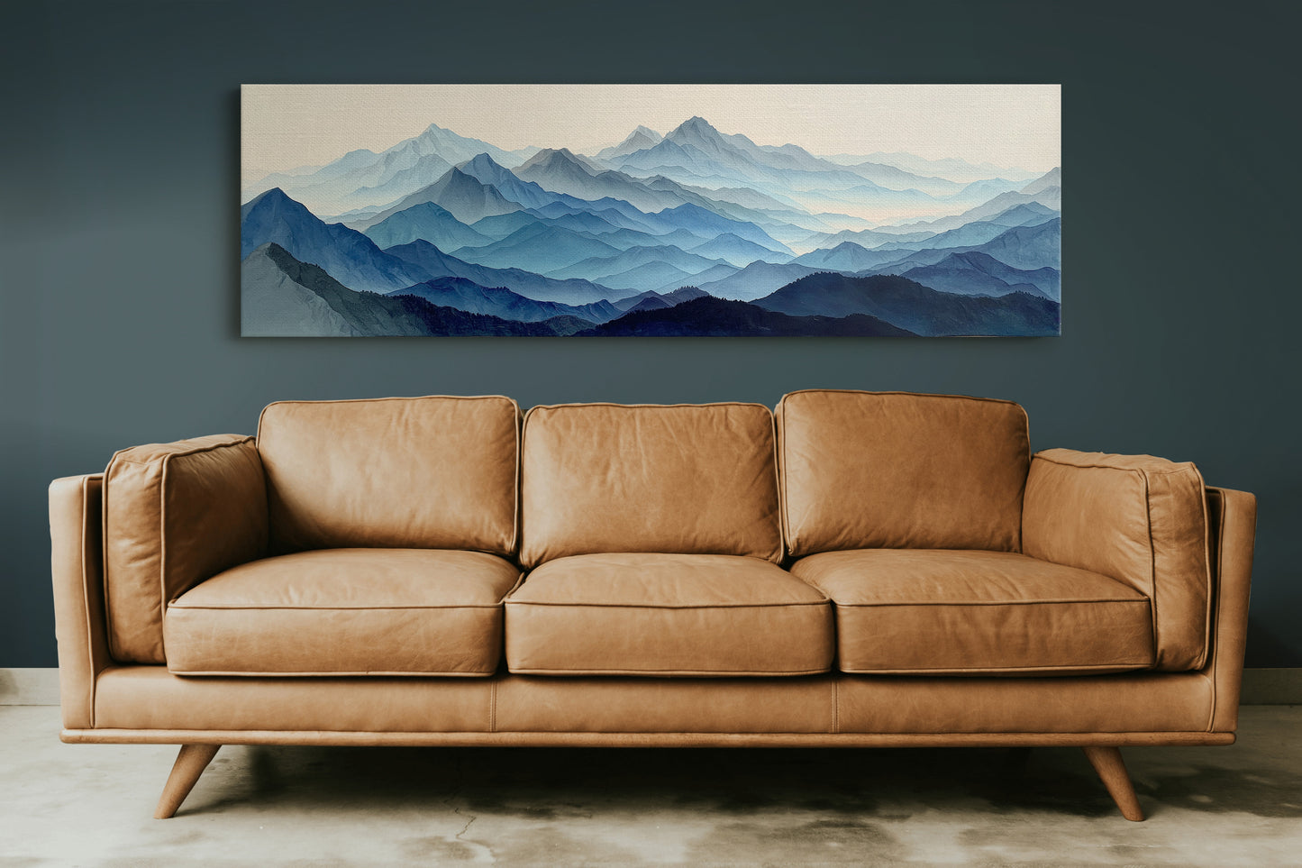 Layers Of Blue Mountain Horizons