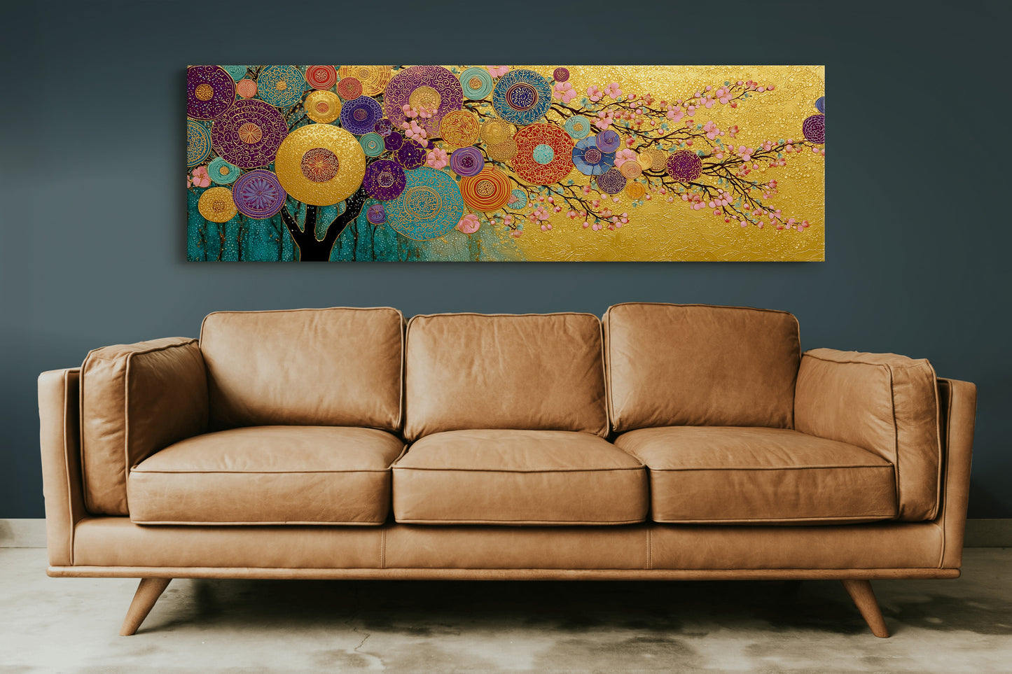 Golden Garden Of Blooming Orbs