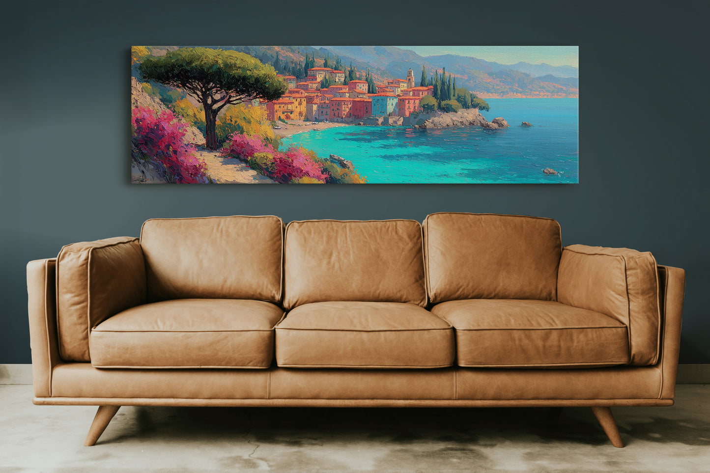 Mediterranean Coastal Village