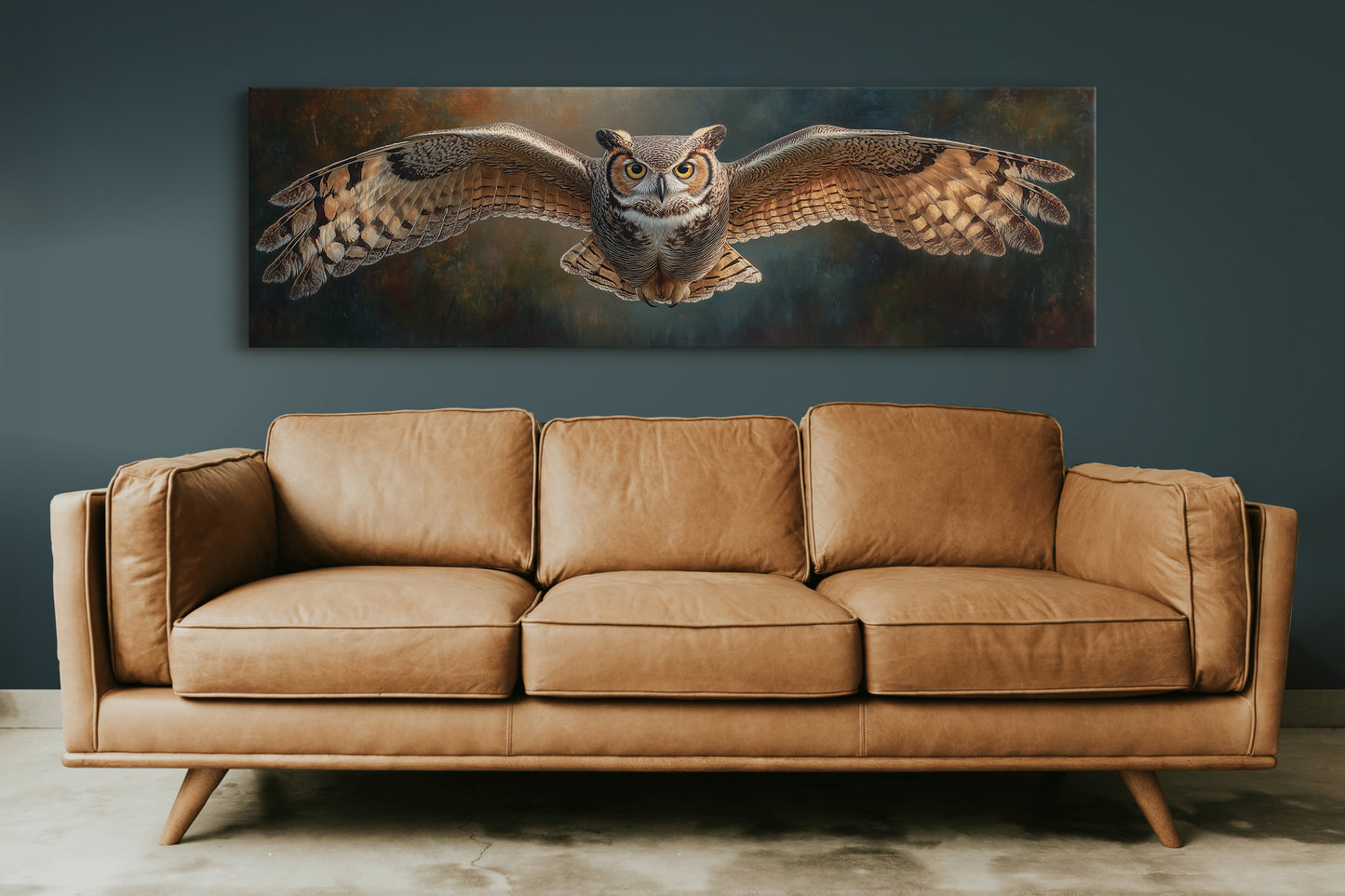 Majestic Owl in Flight