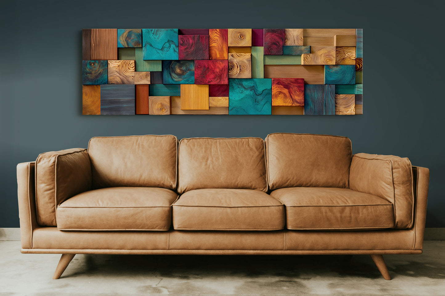 Colorblock Grain Mosaic