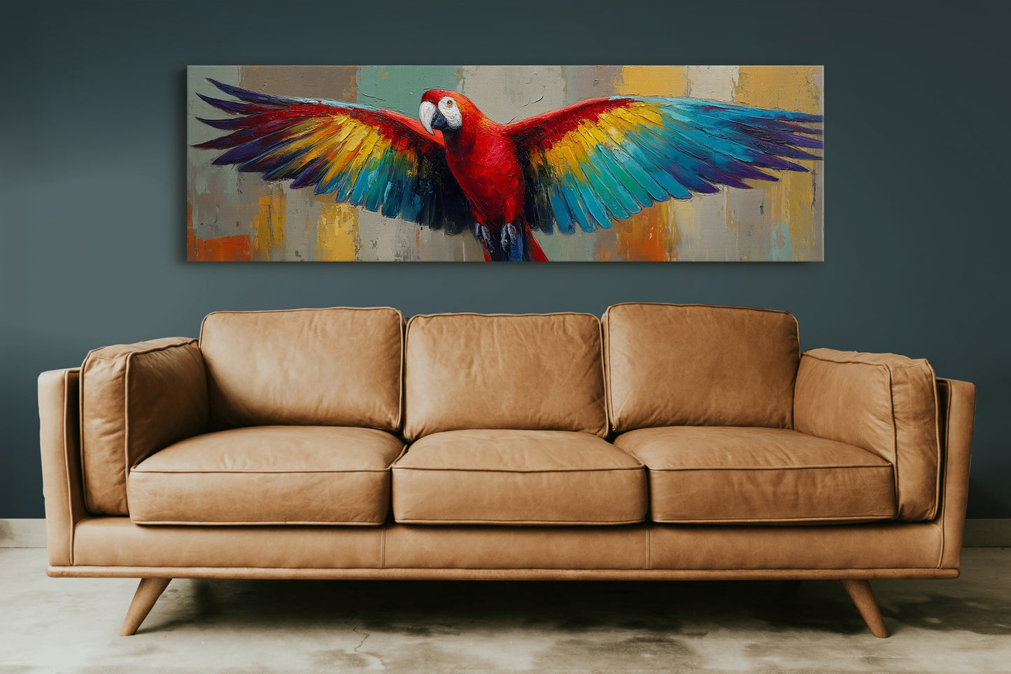 Parrot In Full Bloom