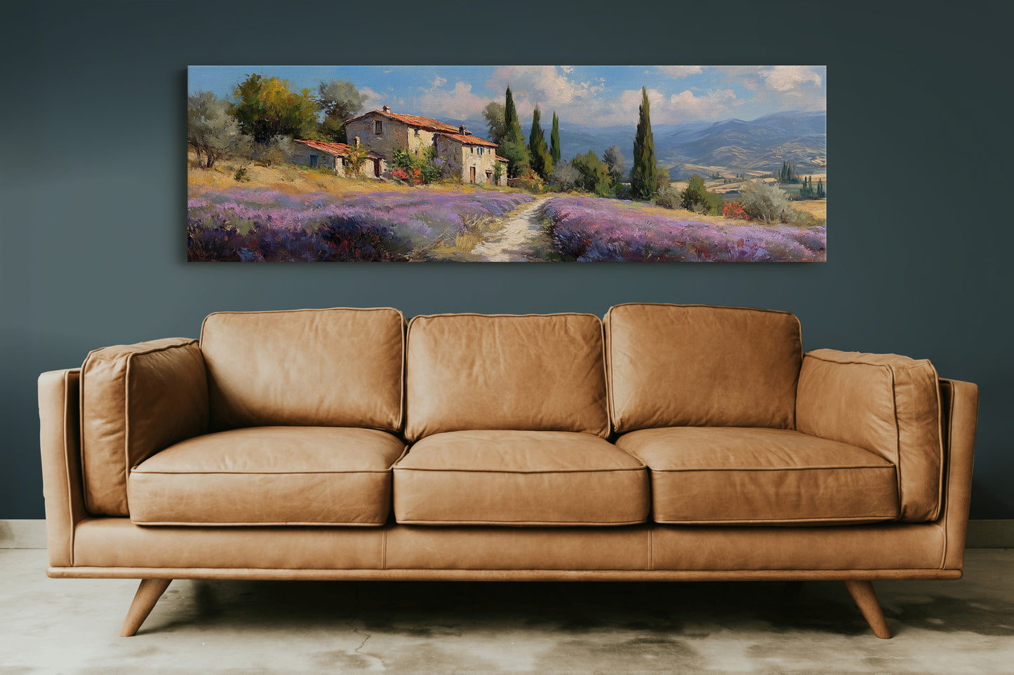 Lavender Path To Quiet Villa