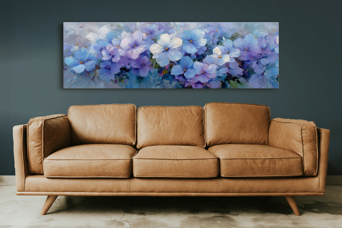 Whispers in Blue Petals