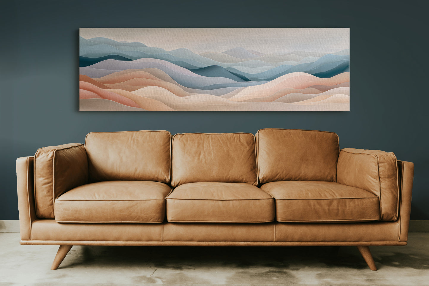 Waves of Dawn Over Quiet Hills
