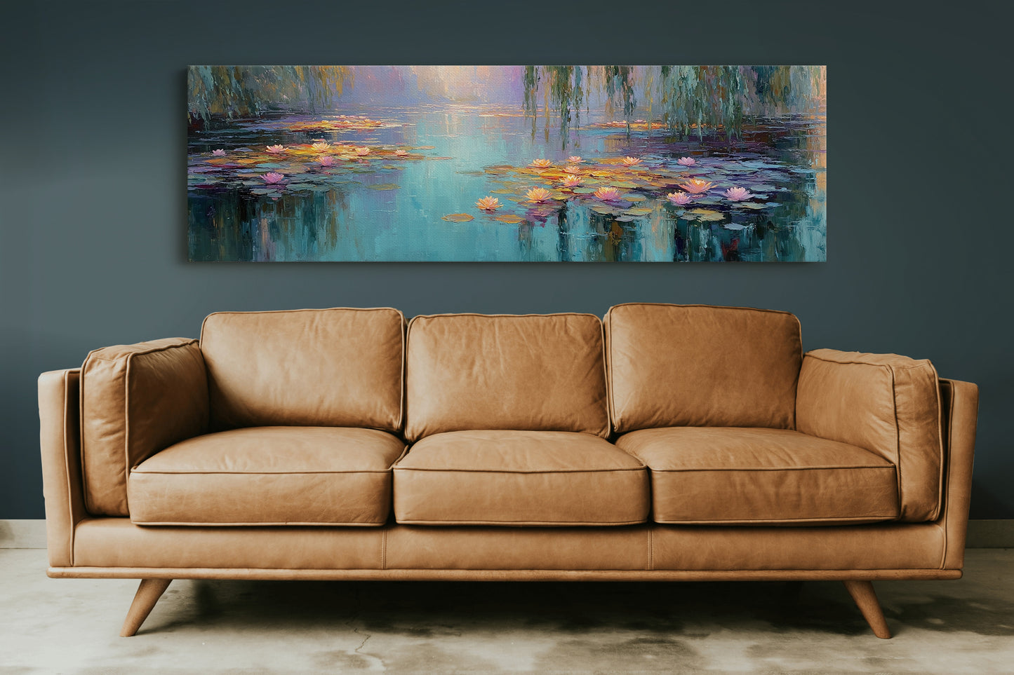 Lily Glow on the Quiet Lagoon
