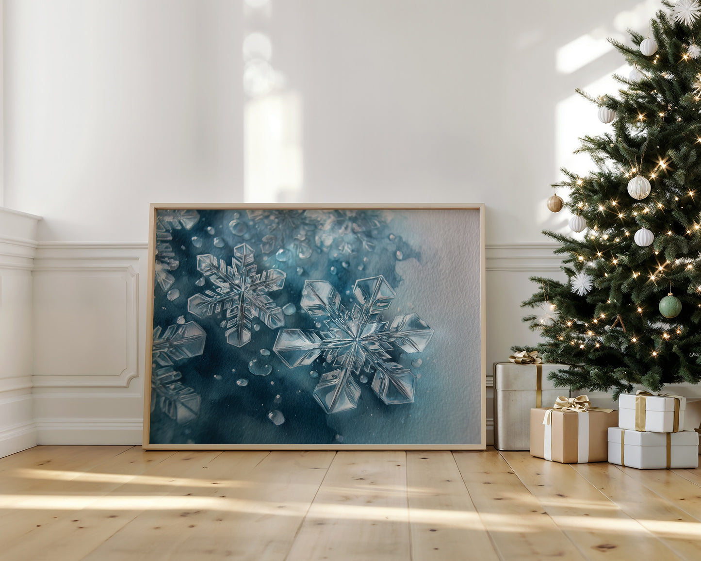 Crystalline Whispers of Winter