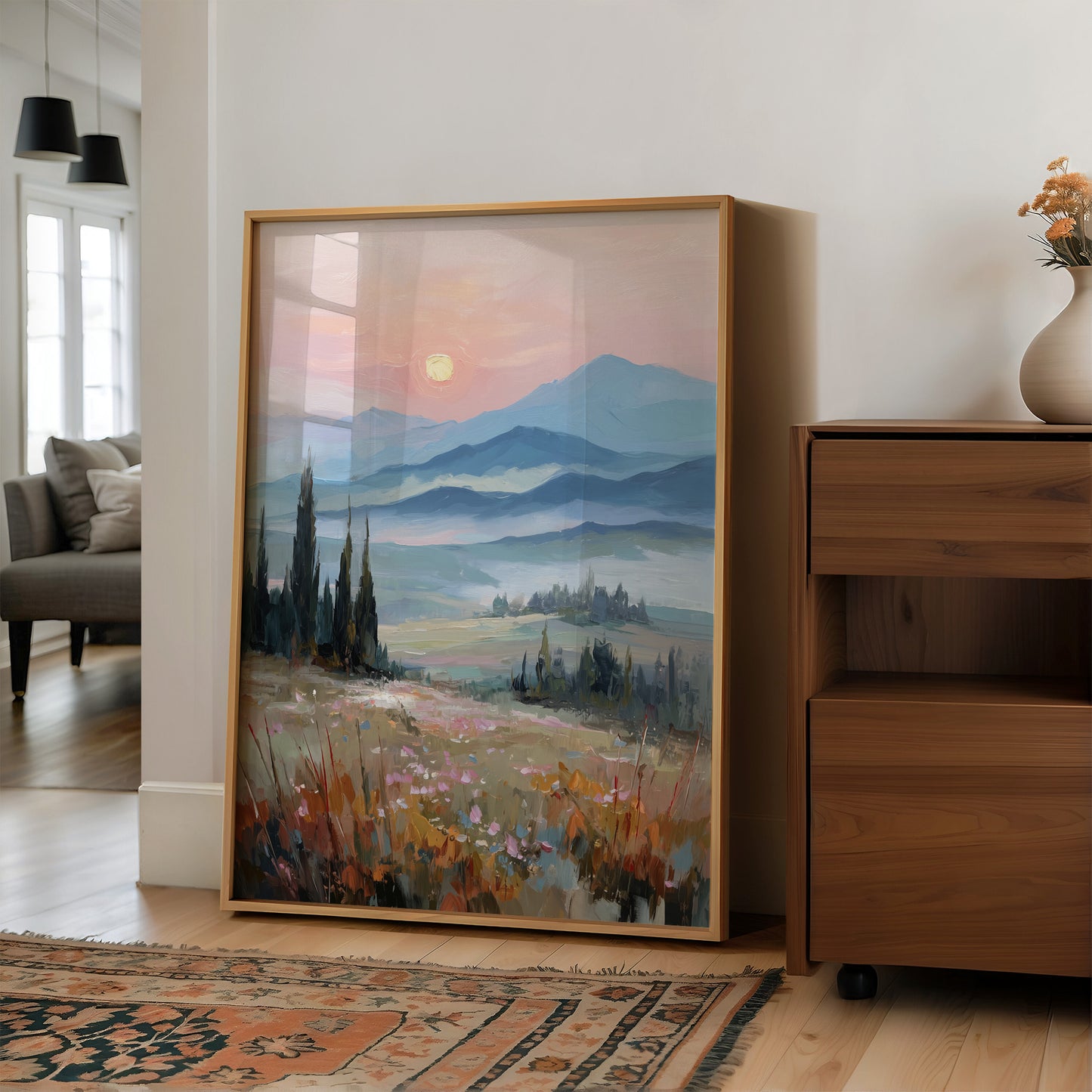 Where Morning Meets the Hills