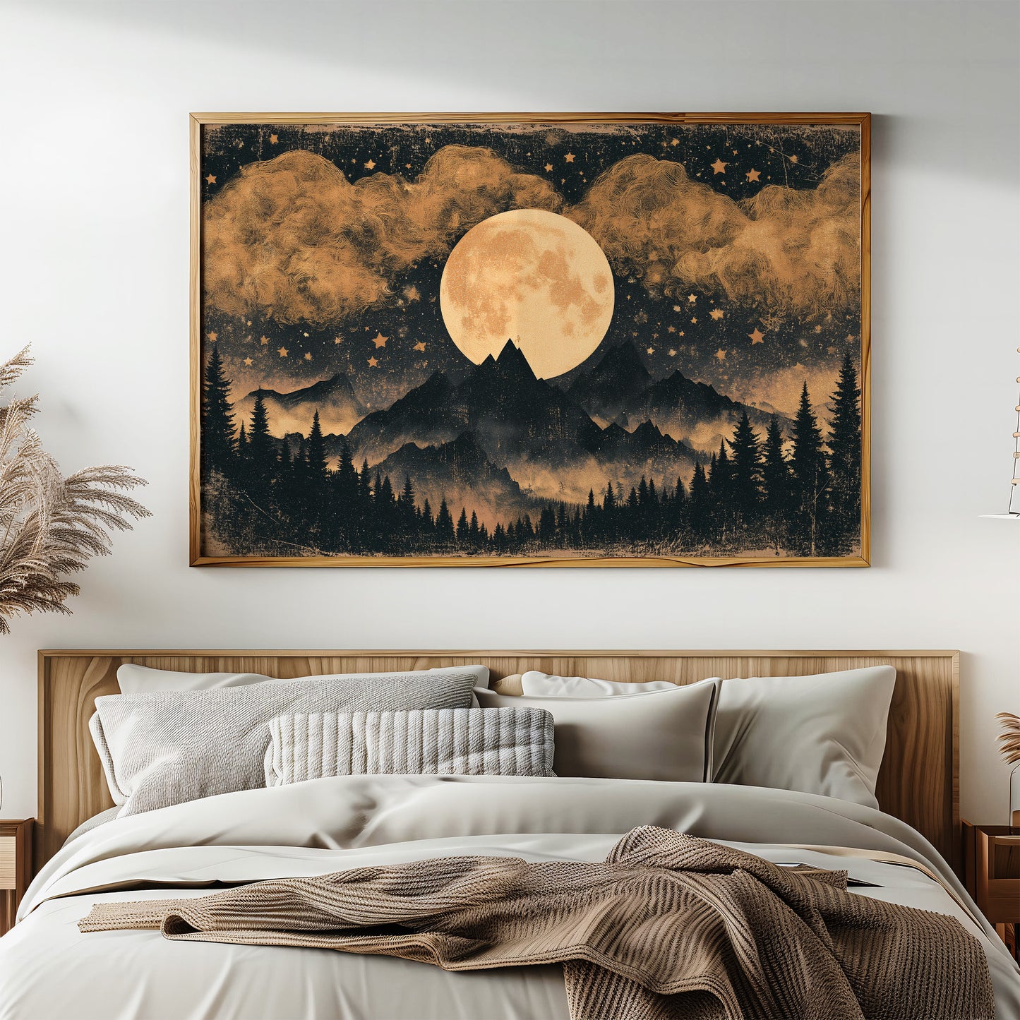 Gold Light Over Sleeping Mountains