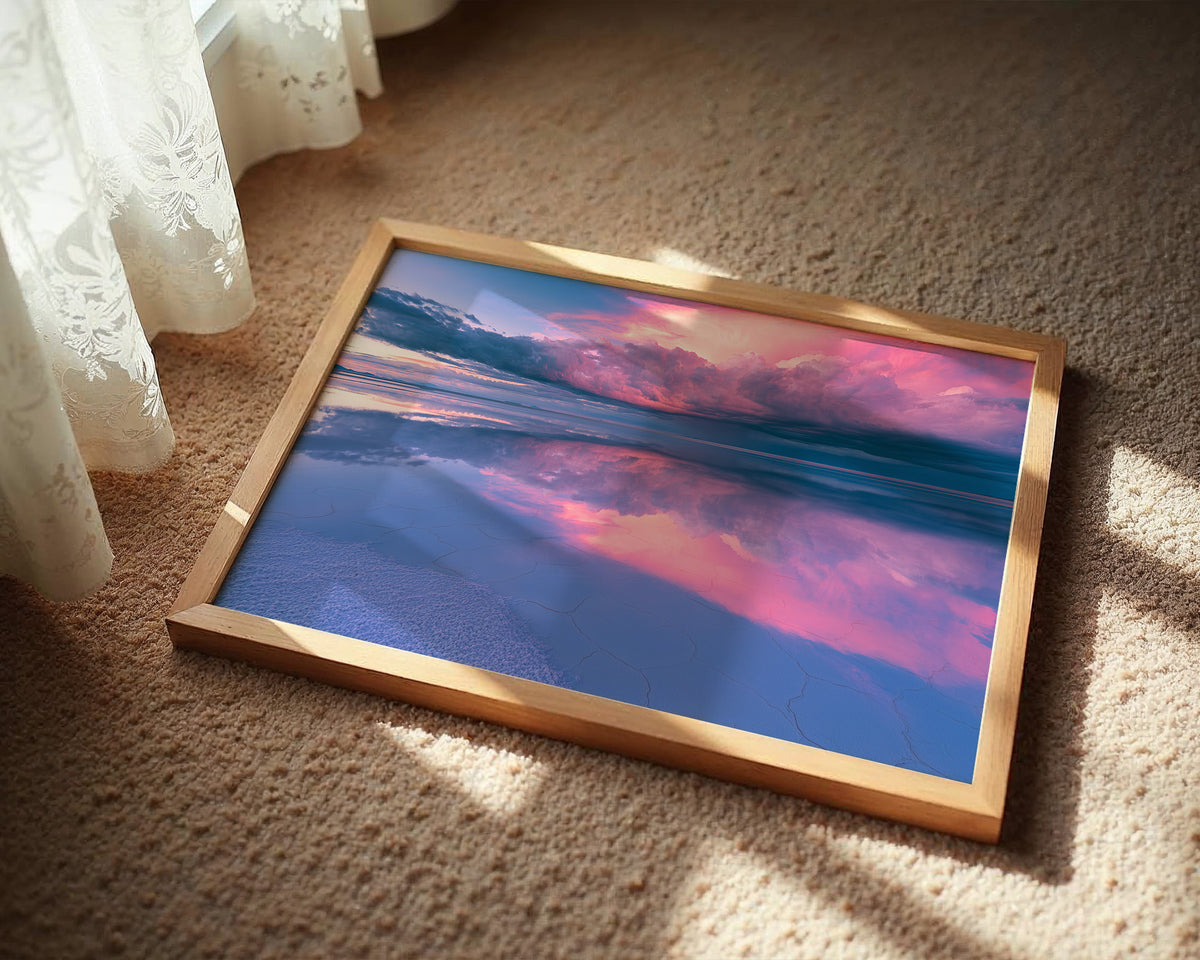 Mirrored Sky on the Salt Flats
