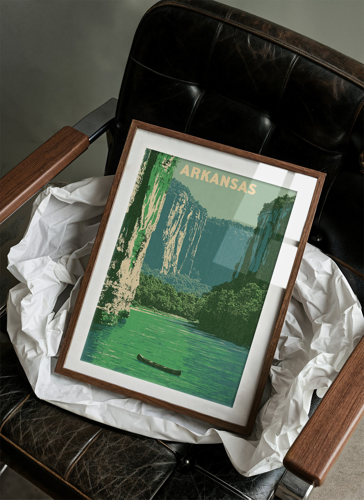 Buffalo River Canoe Bluff