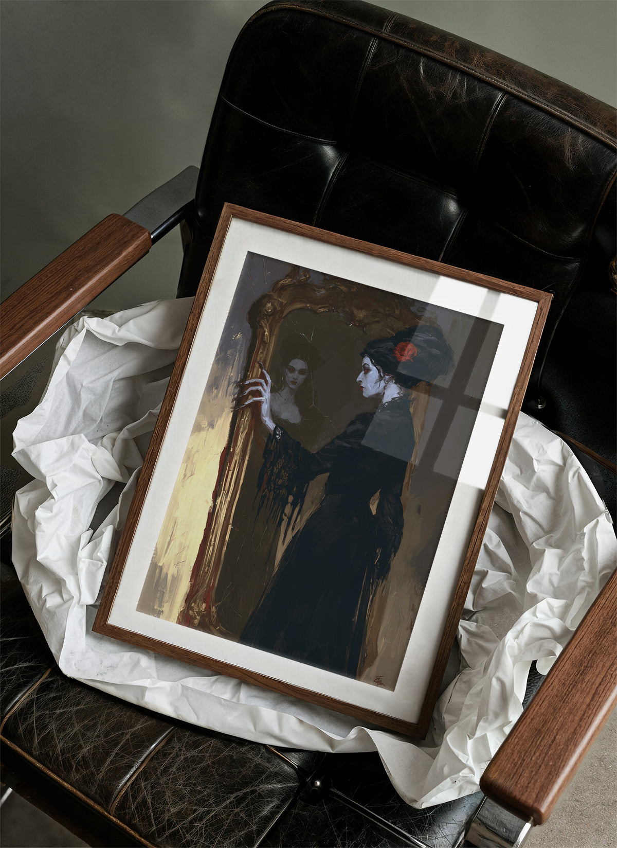 Her Reflection Lies Still