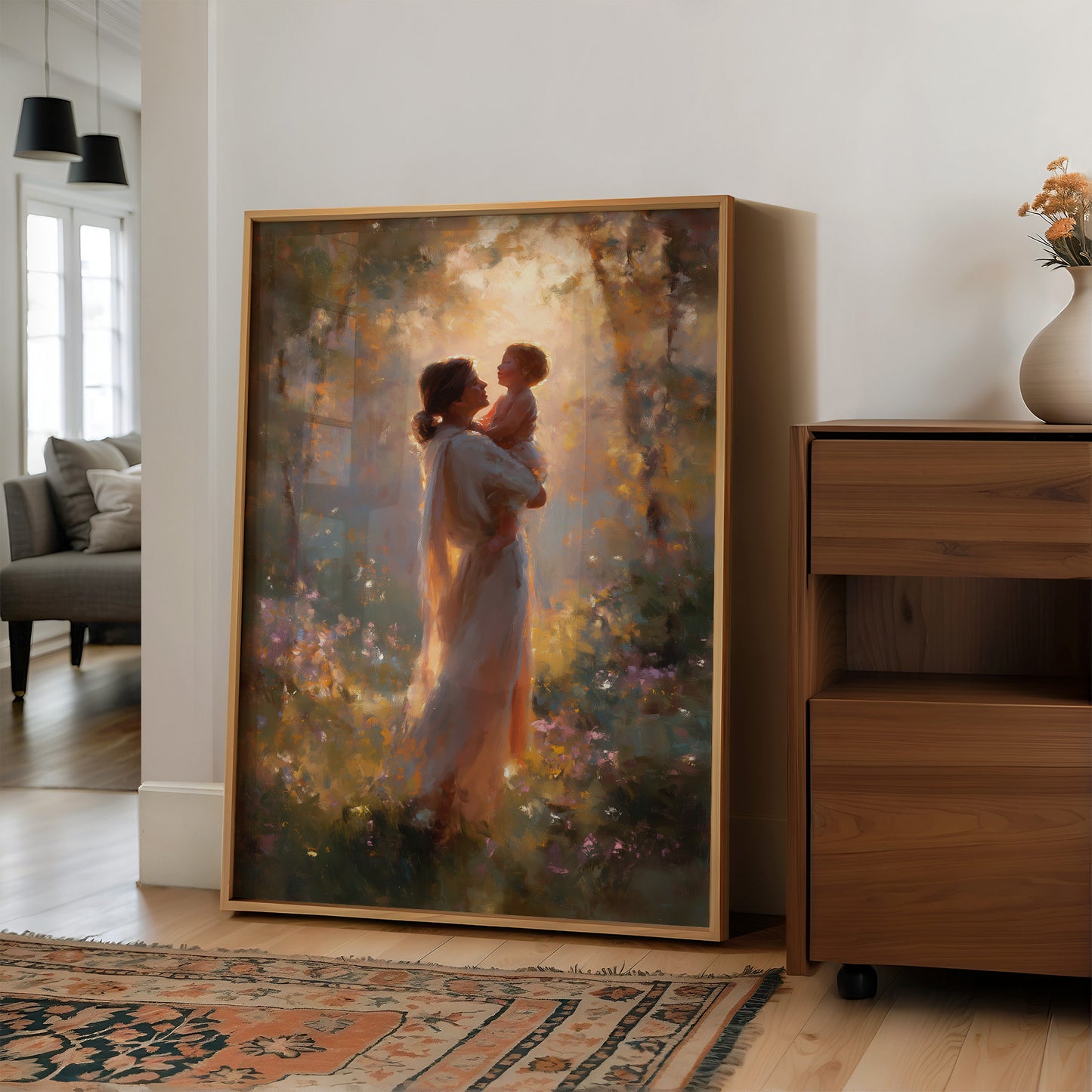 Light Poured Through Them Both