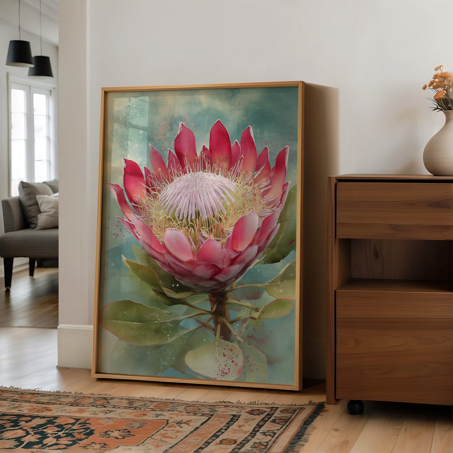 The King Protea Holds Court