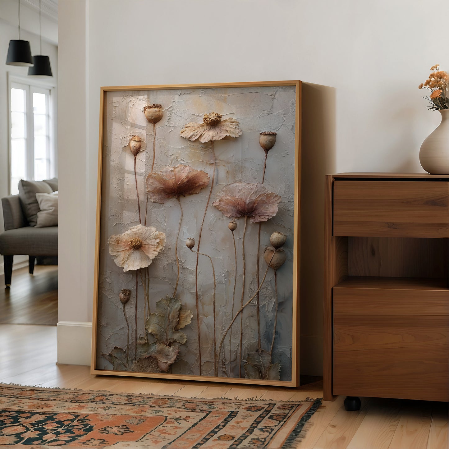 Poppies That Stayed After Summer