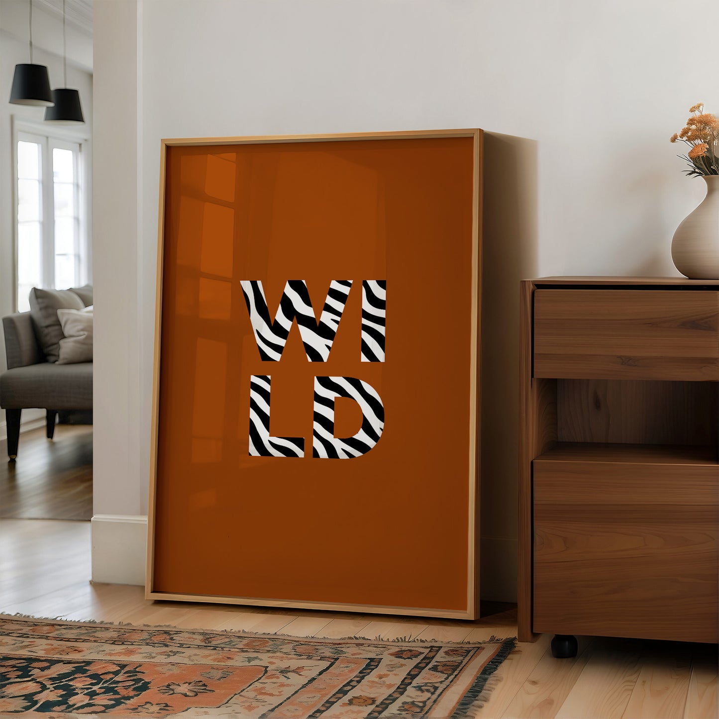 Zebra Stripes Spell It Out